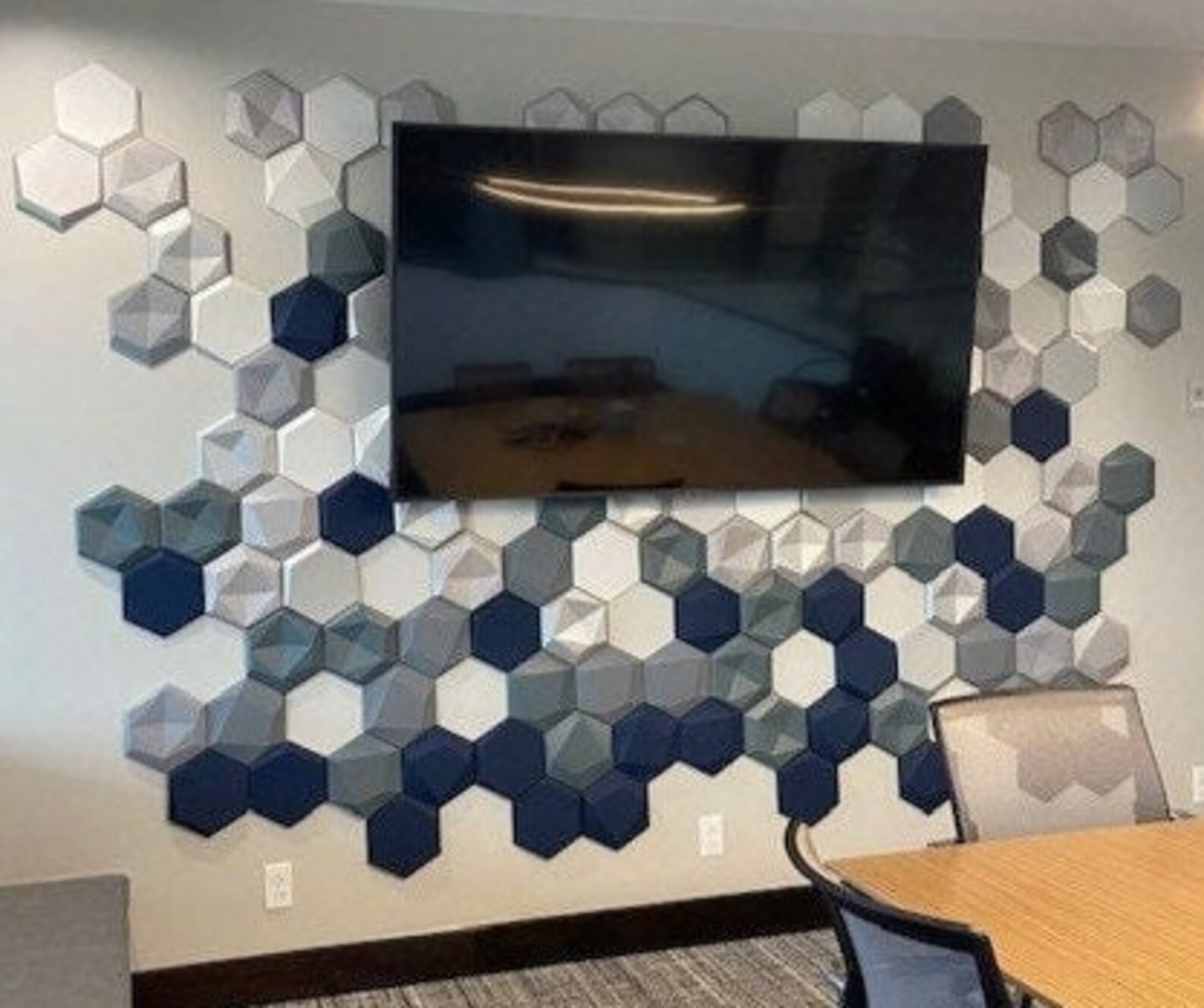 OFFICE ACOUSTIC PANEL Tile Decoration Sound Dampener Reduce - Etsy