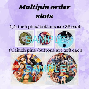 Multiply Custom Pins/Buttons/Badges