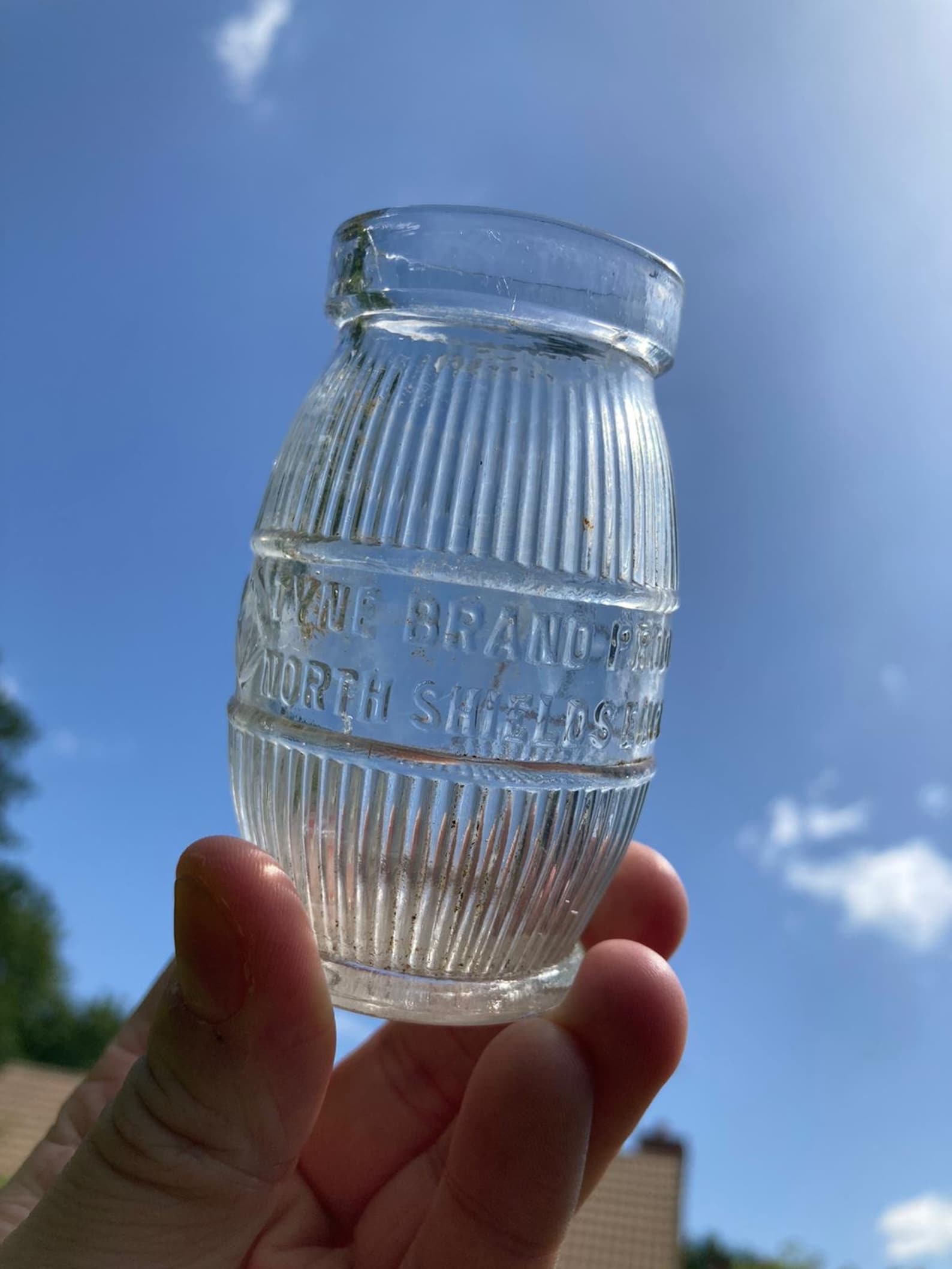 X3 unique meat/fish paste jars early 1900s Etsy