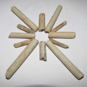 x12 Clay pipe stems - various ages