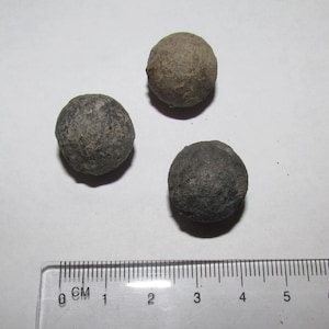 x3 Musket balls
