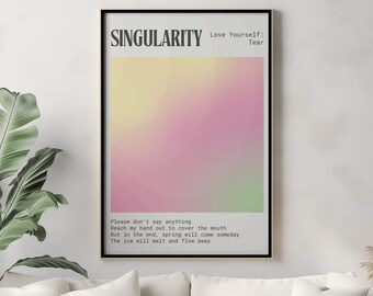 Singularity Lyric Poster