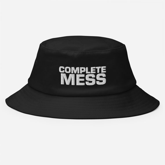 Complete Mess Old School Bucket Hat - Etsy