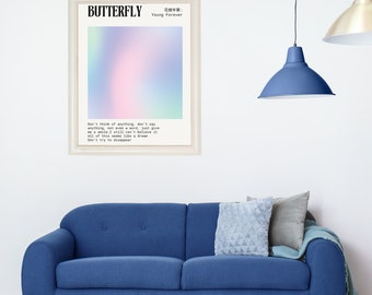 Butterfly Lyric Poster