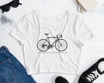 Bicycle Women’s Crop Tee