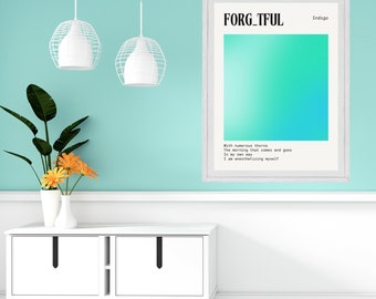 Forg_tful lyric poster