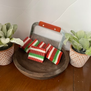 Candy cane soap