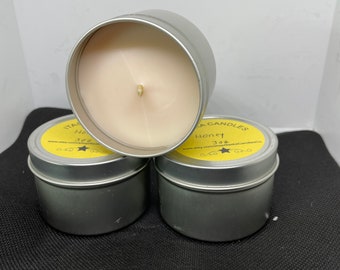 Honey scented  candle