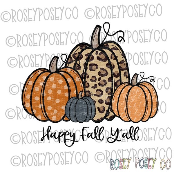 Happy Fall Yall - Etsy