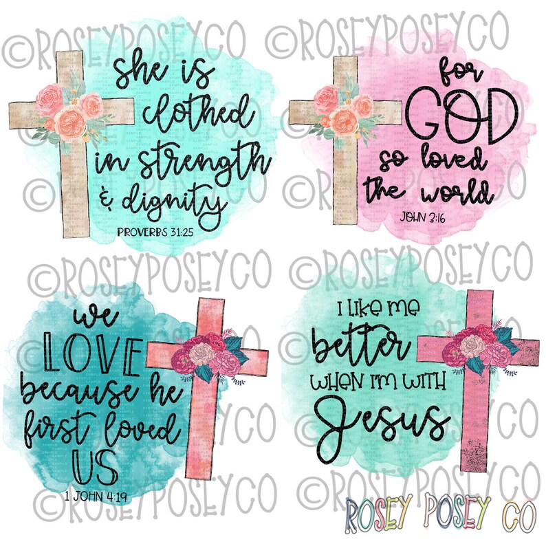 Download Christian Religious Sublimation Bundle With Cross | Etsy