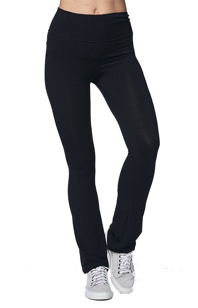 Spalding Women's Cropped Flared Yoga Capris