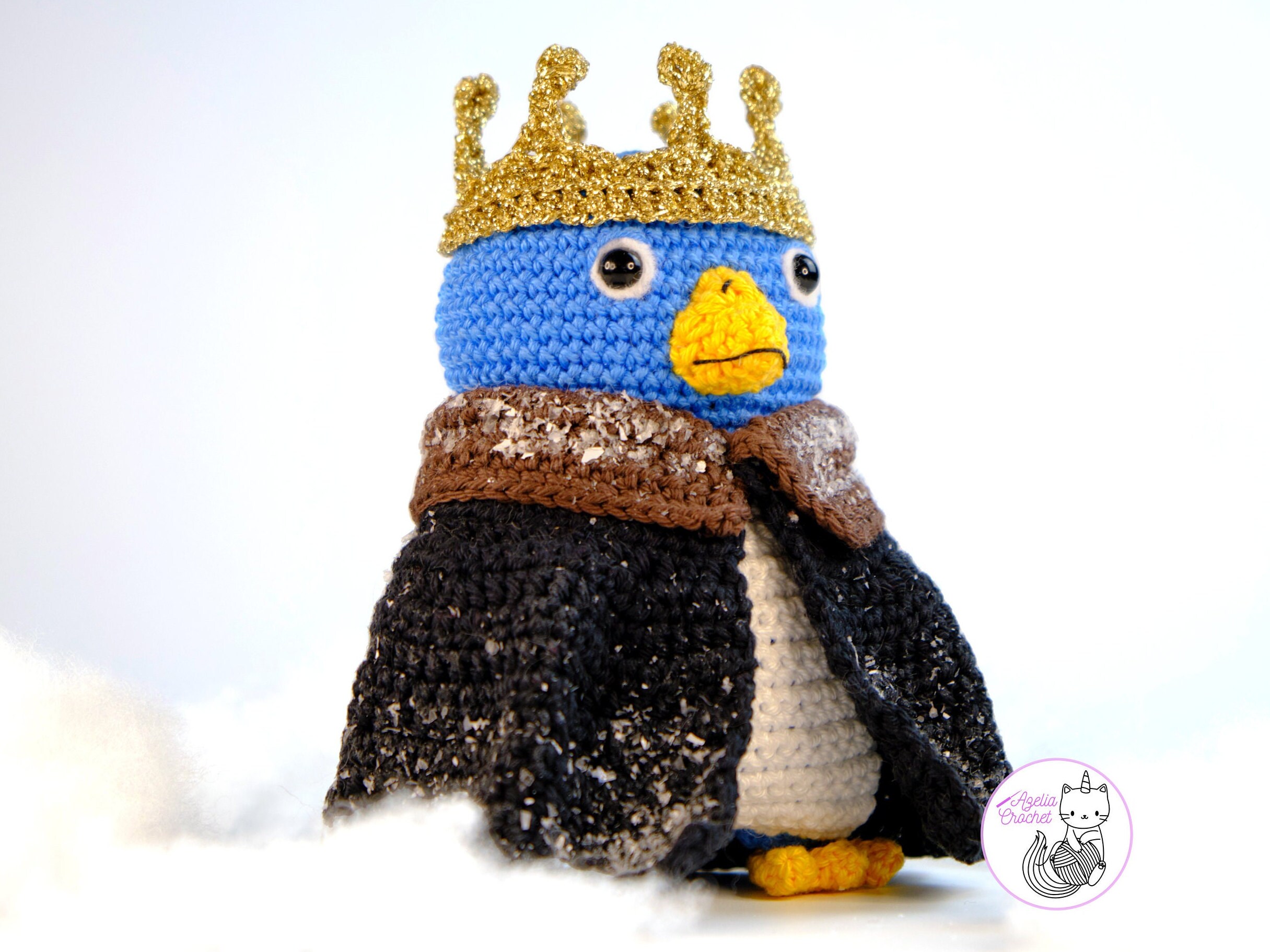 CROCHET PATTERN - Penguin King Super Mario Bros Movie - PDF File