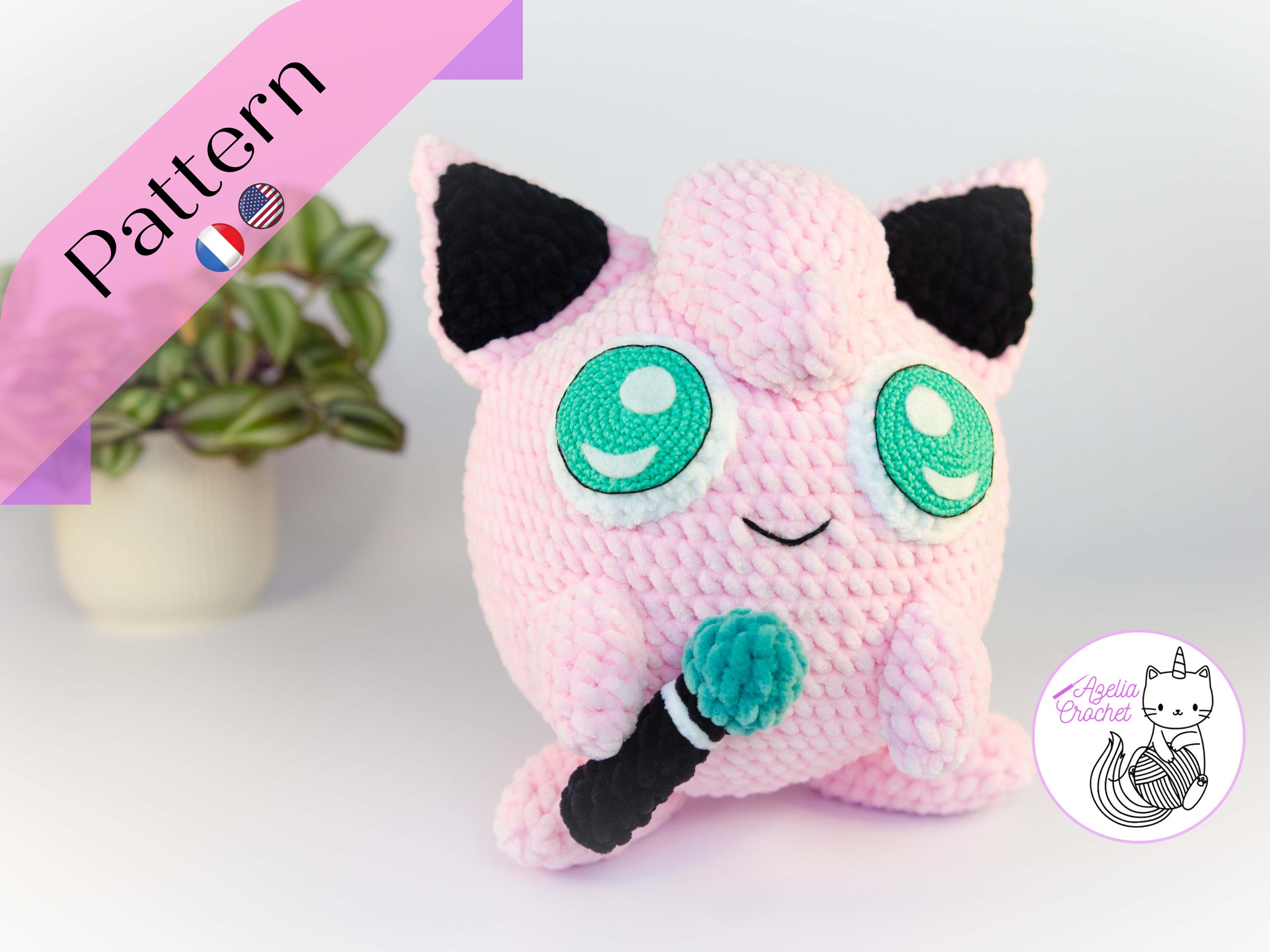 かぎ針編みパターン - プリンのあみぐるみポケモン - PDF ファイル