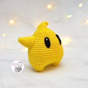 CROCHET PATTERN Luma Super Mario Galaxy PDF file English, French image 3