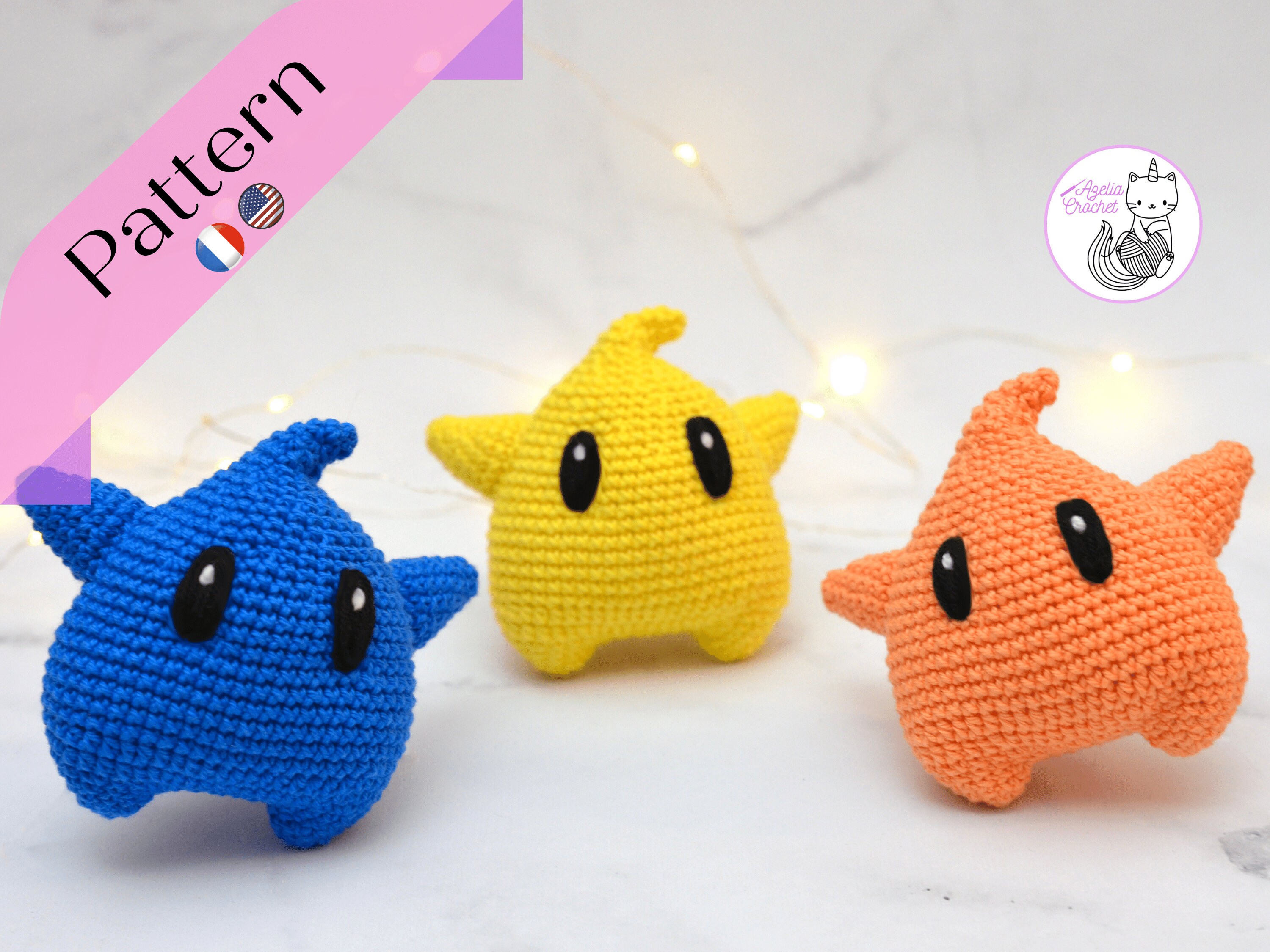 CROCHET PATTERN Luma Super Mario Galaxy PDF File Etsy Australia