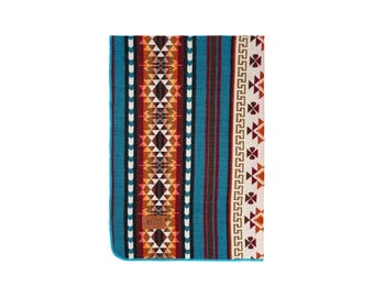 Handmade Blankets | Double-Sided Geometric Aztec Pattern | Premium Quality Material | Perfect for Outdoor, Picnic, or Home Bedding