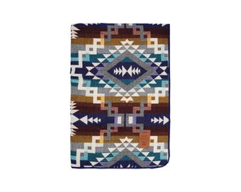 Handmade Otavalo Blankets | Double-Sided Geometric Aztec Pattern with Southwest Design | Made with Premium Quality Material