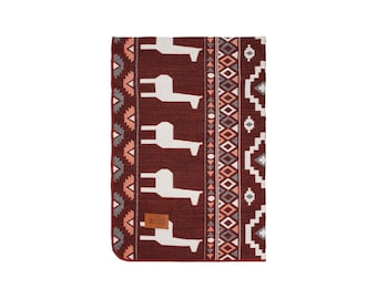 Handmade Otavalo Blanket: Double-Sided Geometric Throw, Boho Bedding