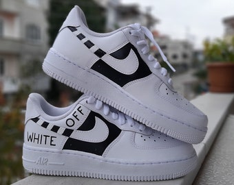 nike air force 1 off white custom