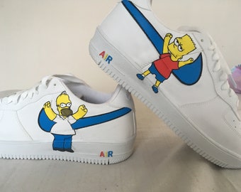 nike air force 1 the simpsons