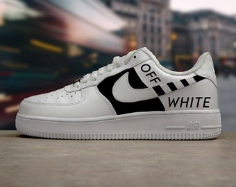 customized air force 1 off white