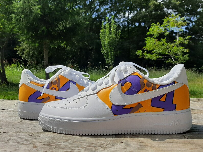 lakers air force 1s