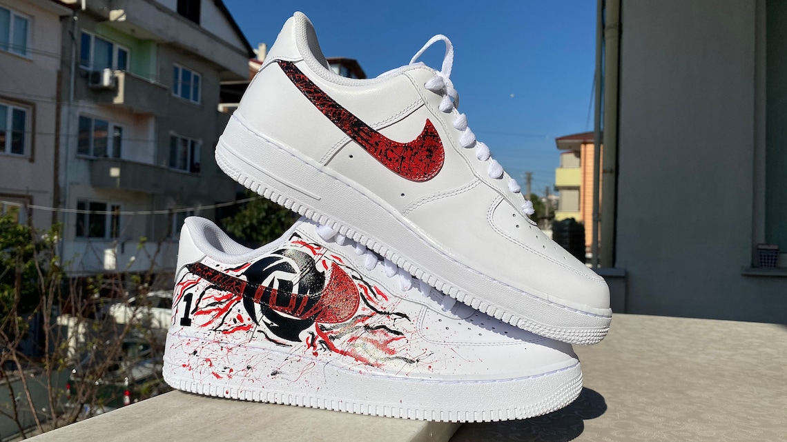 chicago bulls custom air force 1