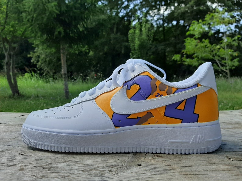 lakers air force 1s