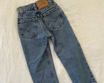 Size 6 SLIM Children’s Vintage Orange Tab Levi’s