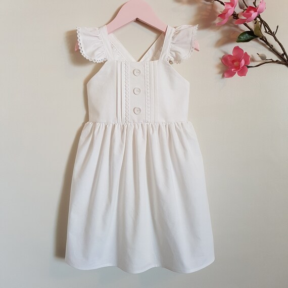 ruffle apron dress