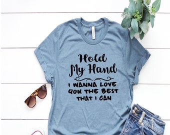 Hold My Hand I Wanna Love You the Best That I can  Shirt | Hootie and The Blowfish Concert Tee | Couples Concert TShirt | Group Concert Tee
