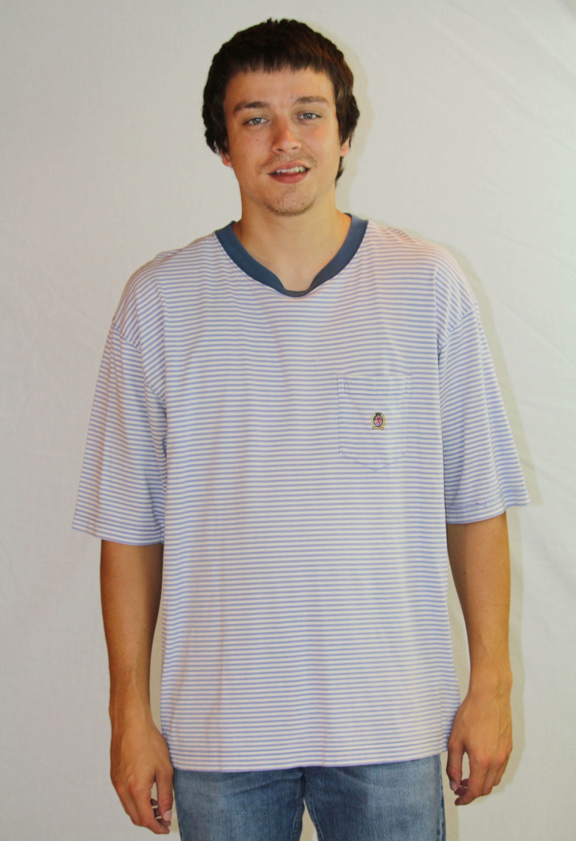 purple tommy hilfiger t shirt