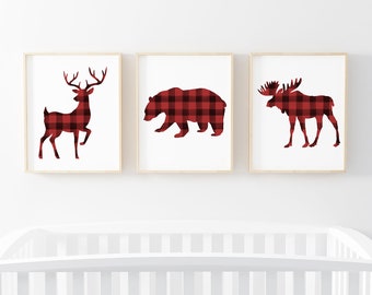 Plaid Wall Art Etsy
