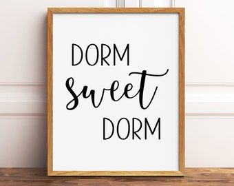 Free Free 279 Dorm Sweet Dorm Svg SVG PNG EPS DXF File