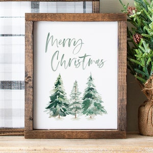 Farmhouse Merry Christmas Printables