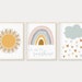 traceylcarson reviewed Pastel Rainbow You Are My Sunshine Printable Wall Art, Sun Print, Cloud with Hearts, Boho Rainbow Print, Rainbow Baby Nursery Decor Boy