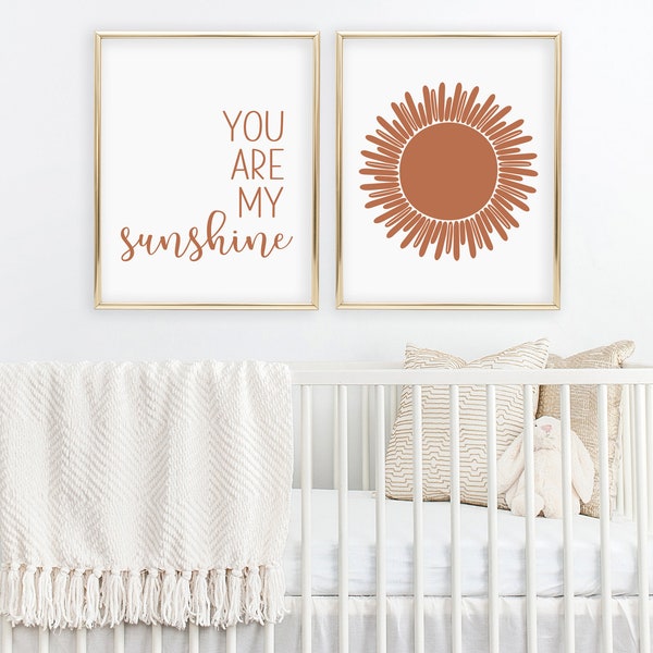 Orange Nursery Etsy