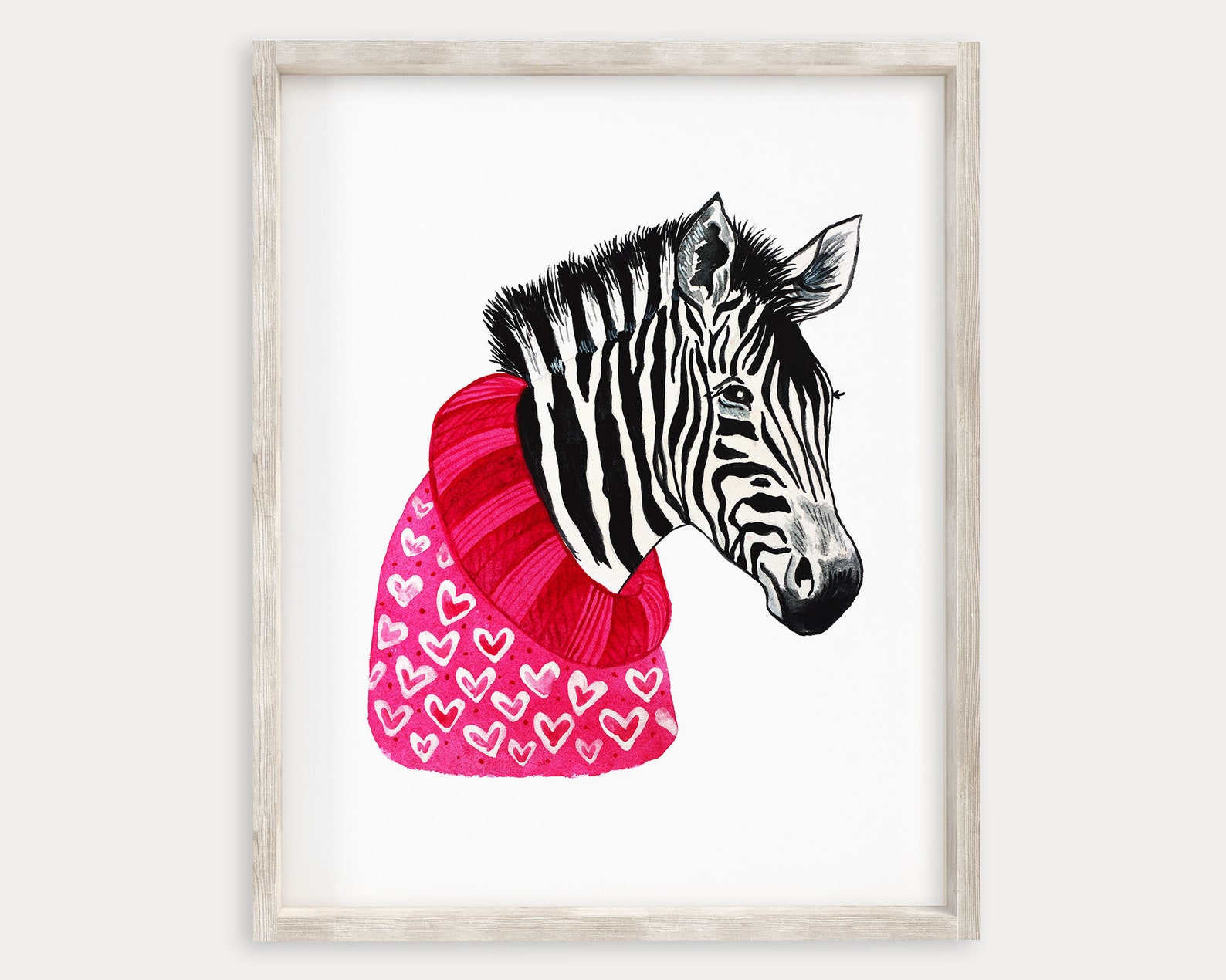 valentine-zebra-printable-wall-art-hearts-valentine-printable-etsy