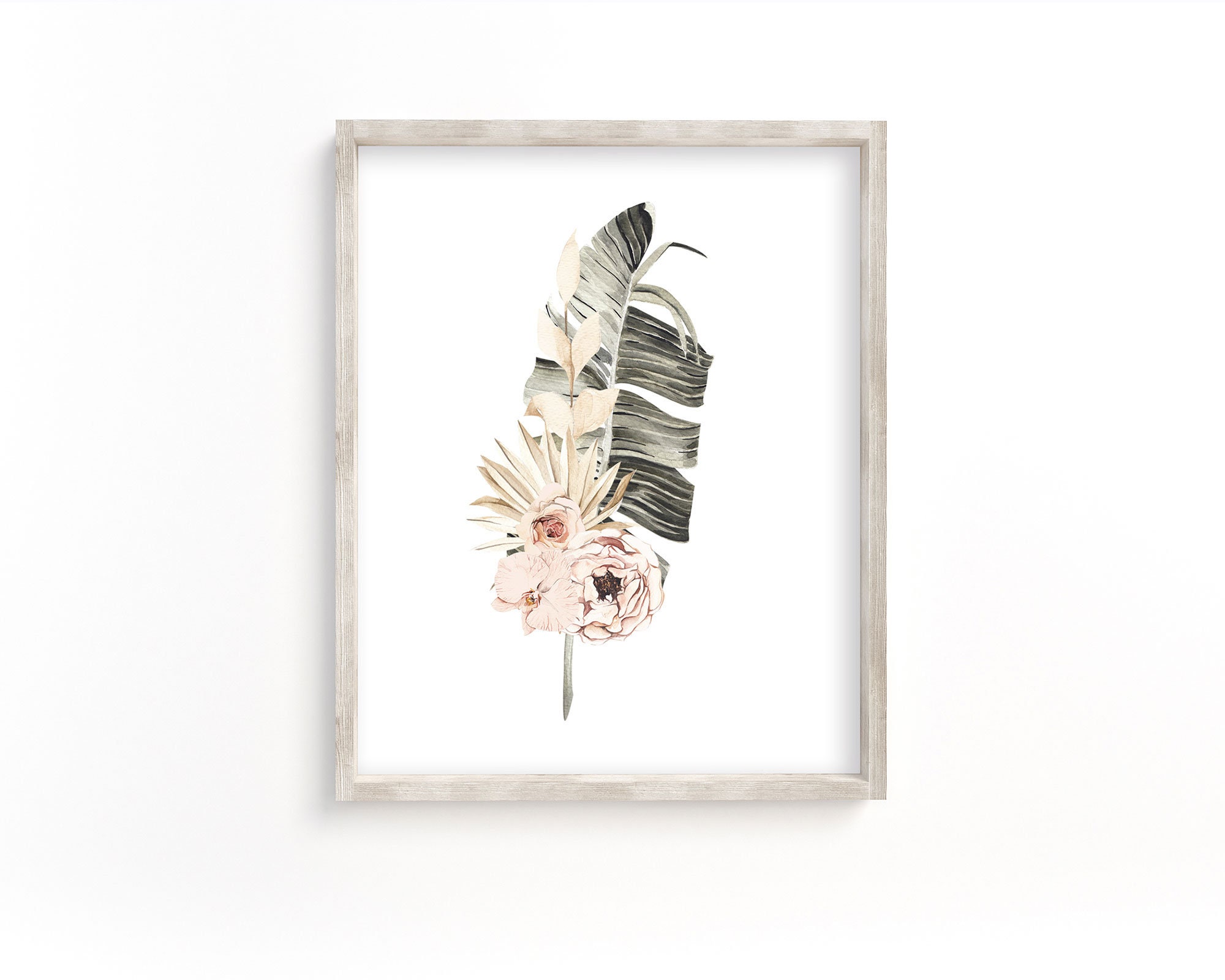 Decoración de la guardería boho de la niña del bebé impresión | Etsy