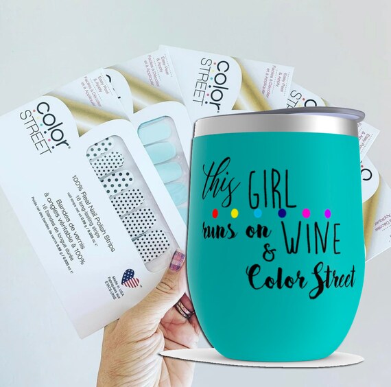 Color Street Stylist Quotes Insulated Wine Tumbler Great For Etsy