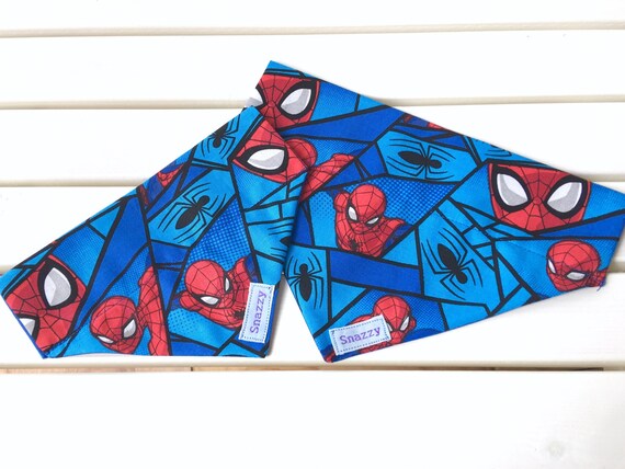 spiderman dog bandana