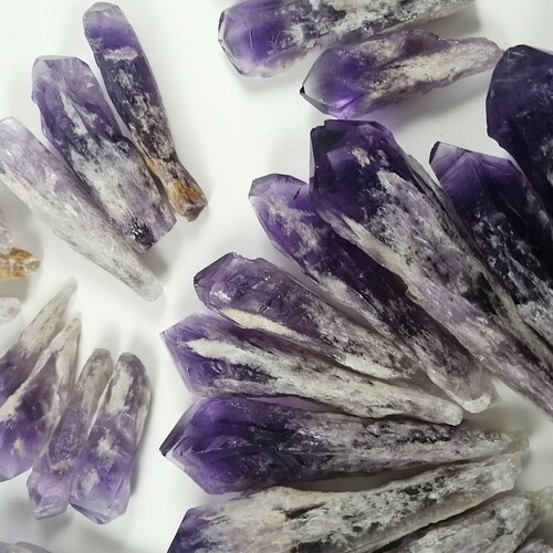 Amethyst Flower Crystal Cluster 100g • Purple matte rock • Mineral Specimen Bulk 