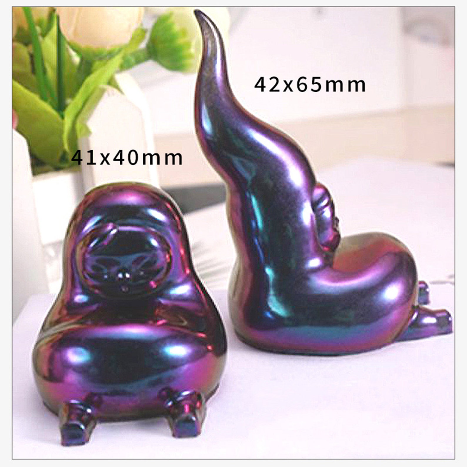 Toy Figurine Mold Resin Mold Silica Gel Mold Translucent Etsy