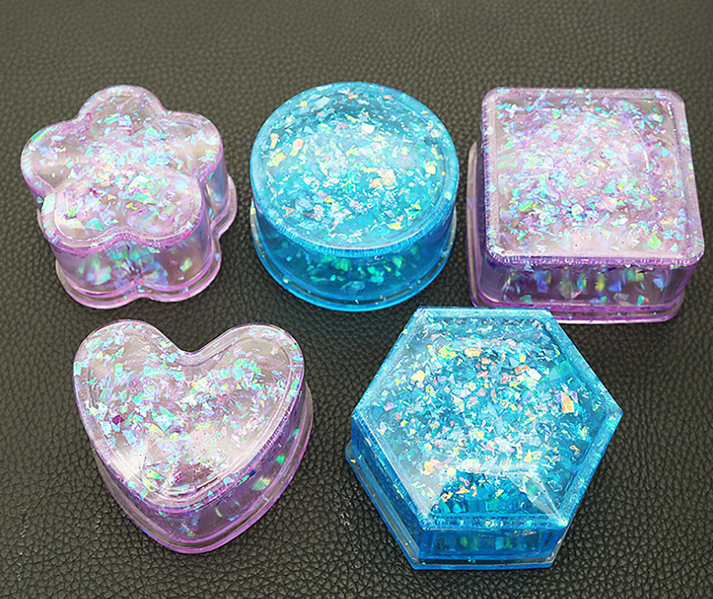 Molde de la caja de almacenamiento hexagonal molde de la caja | Etsy