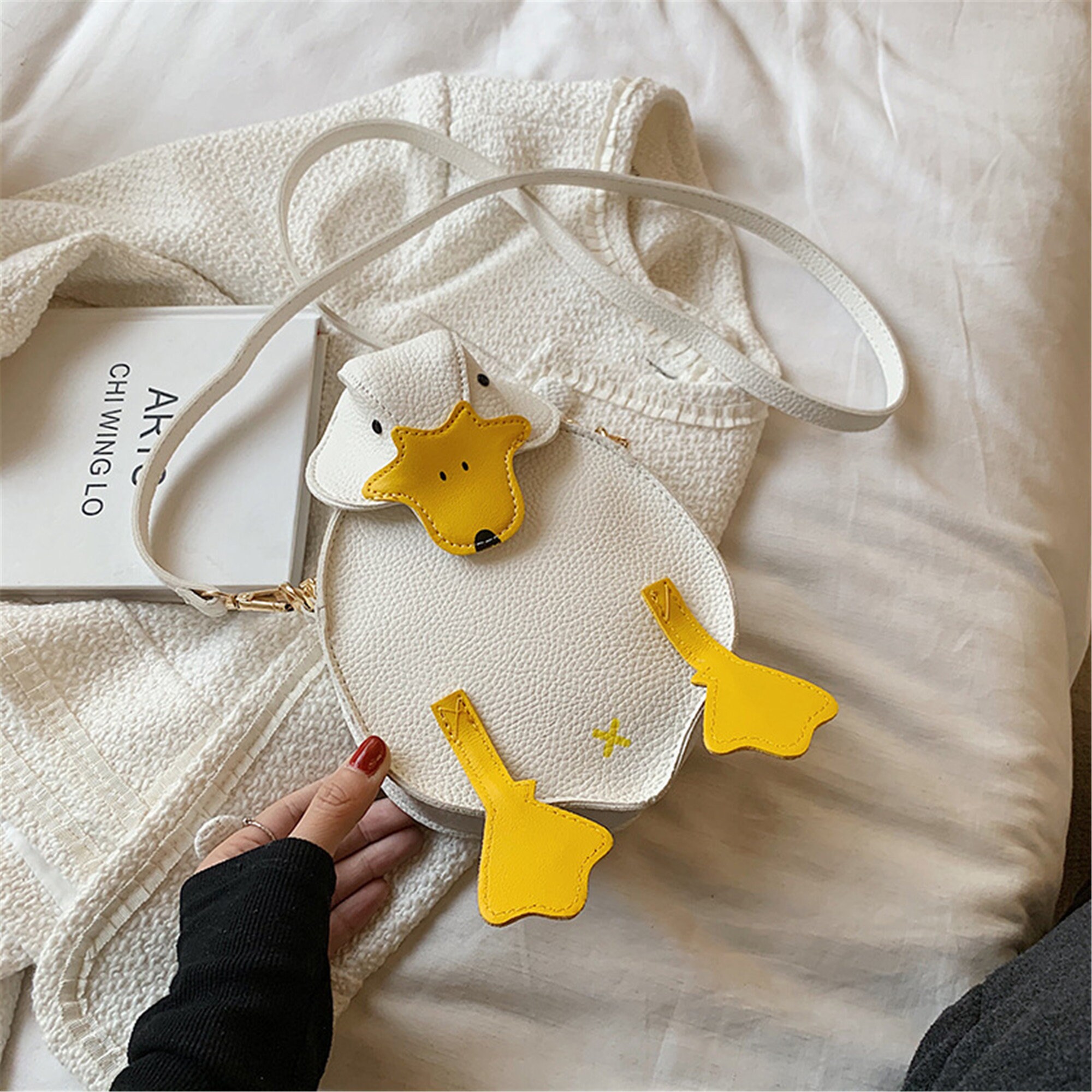 Cute Duck Crossbody Bag Kawaii Shoulder Bag Messenger Bag - Etsy