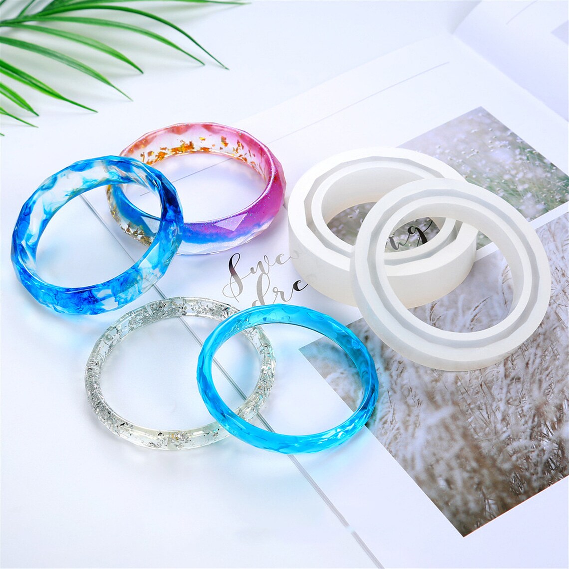 Bangle silicone Mold Bracelet Resin Mold Crafts mold DIY Etsy