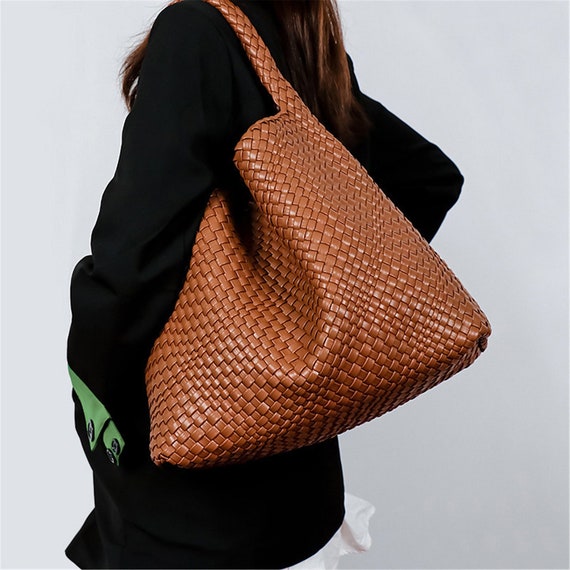  Women Tote Bag Straw Hobo Handbag Fashion Woven Top