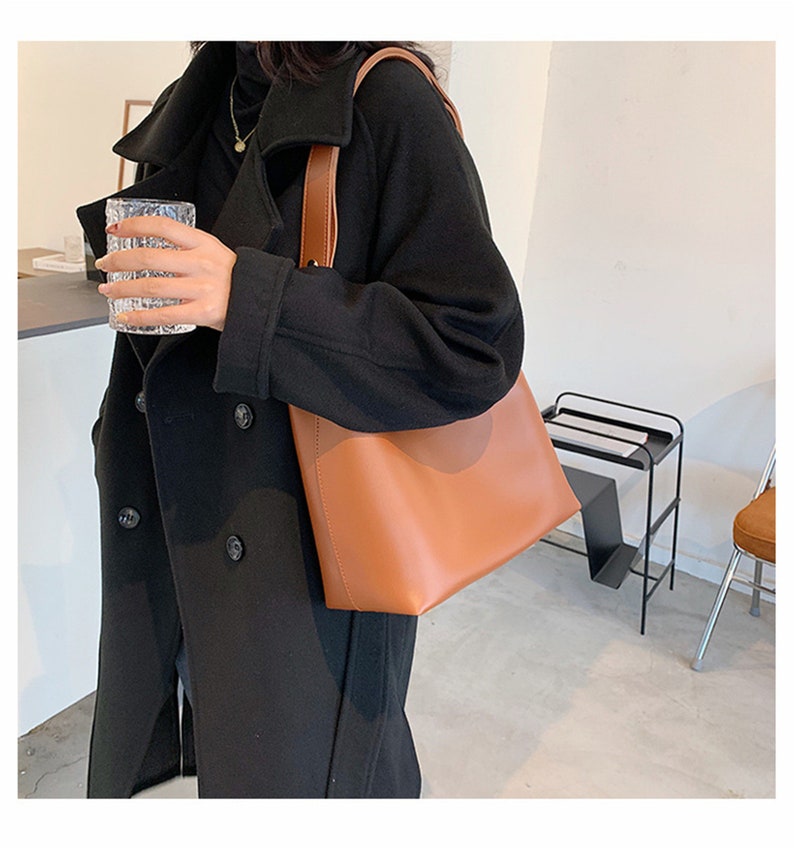 Buckets Bags Crossbody Bag Shoulder Bags Solid Colors Bags Etsy