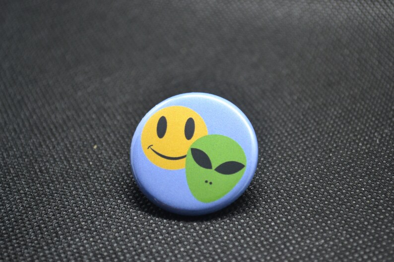 millennial pin 90s kid button smiley face button alien button alien smiley face inflatable chair 90s button millennial button