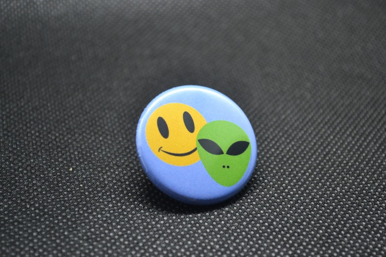 millennial pin 90s kid button smiley face button alien button alien smiley face inflatable chair 90s button millennial button